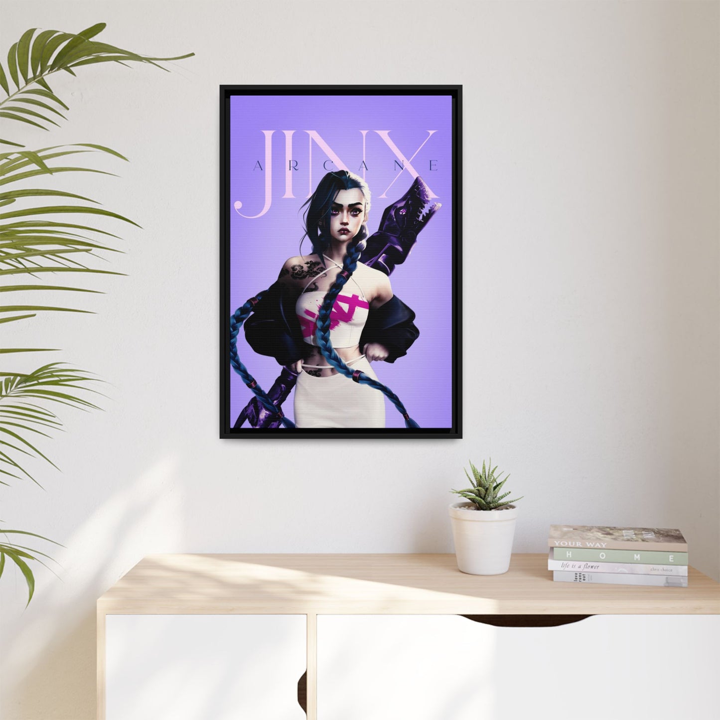 Framed Art Print - Jinx