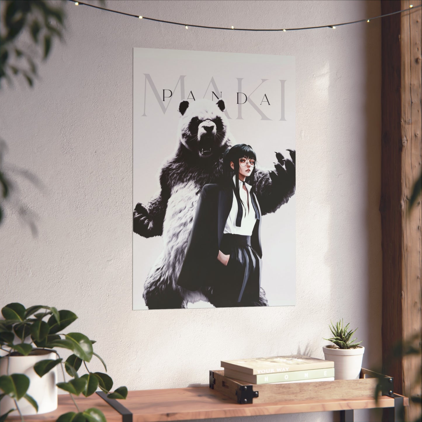 Fine Art Print - Maki & Panda