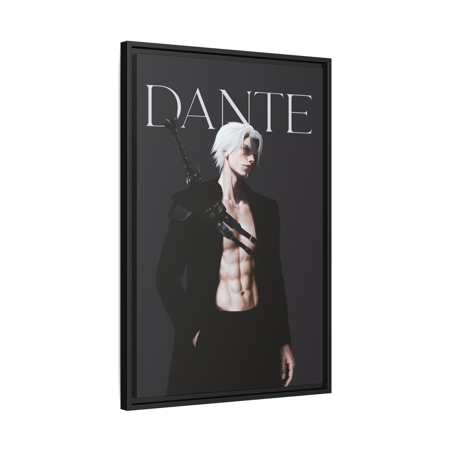 Framed Canvas - Dante
