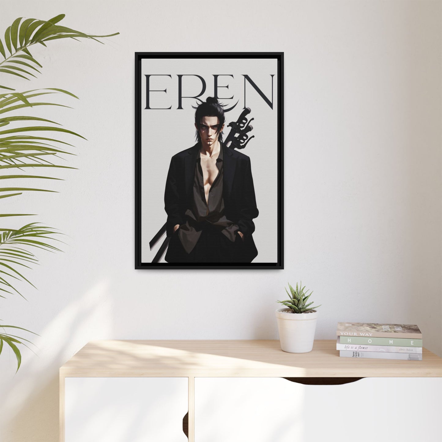 Framed Canvas - Eren Yeager