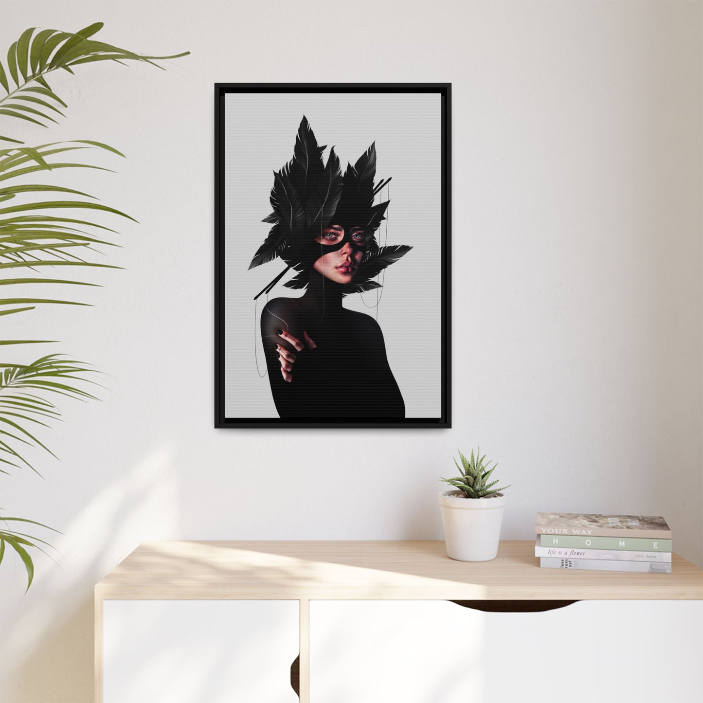 Framed Canvas - Connections