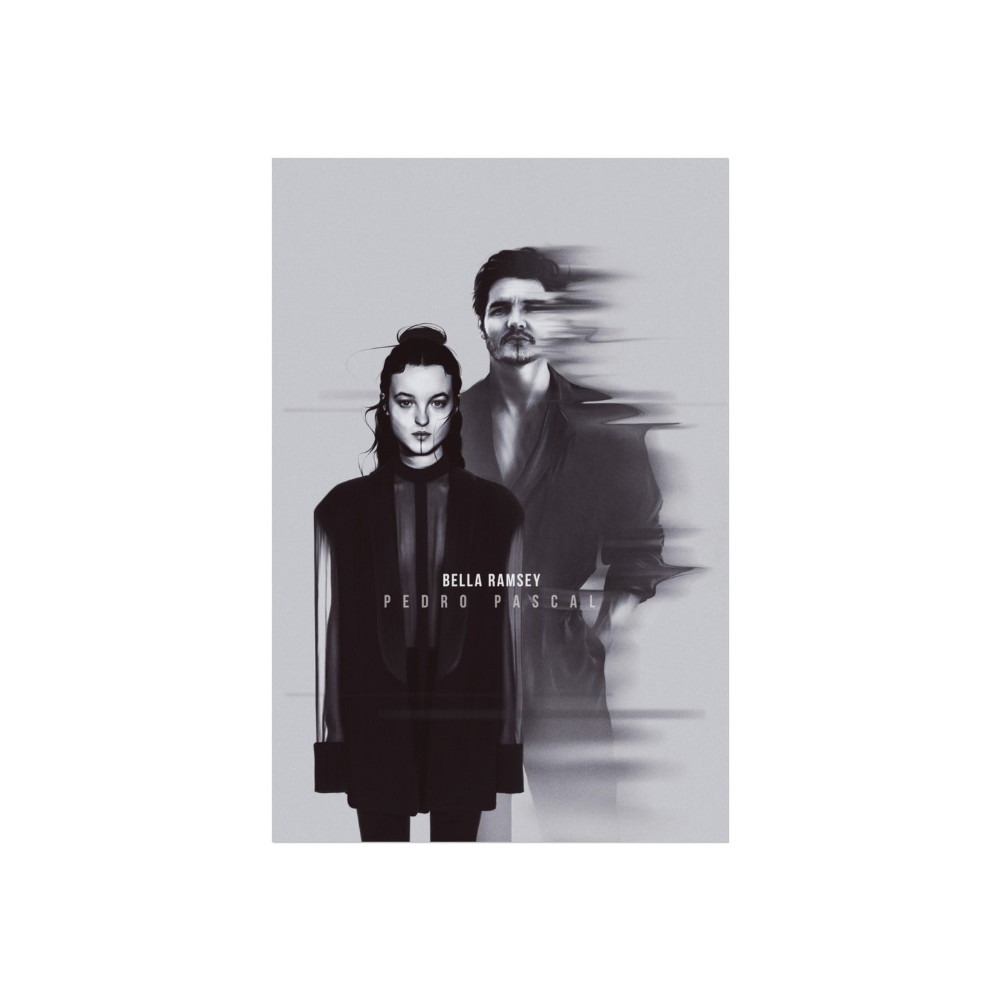 Fine Art Print - Bella Ramsey & Pedro Pascal