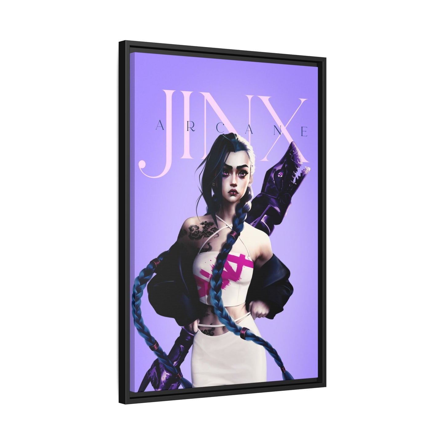 Framed Art Print - Jinx