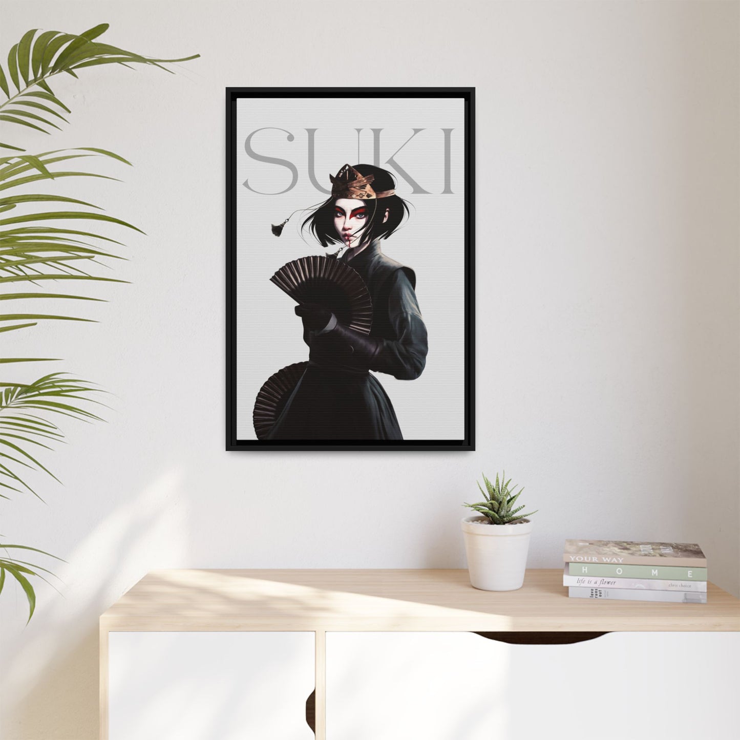 Framed Canvas - Suki