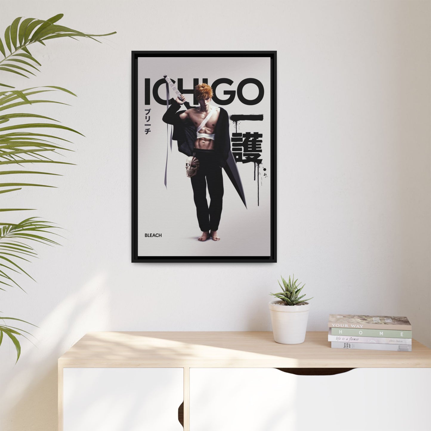 Framed Canvas - Ichigo - Bleach