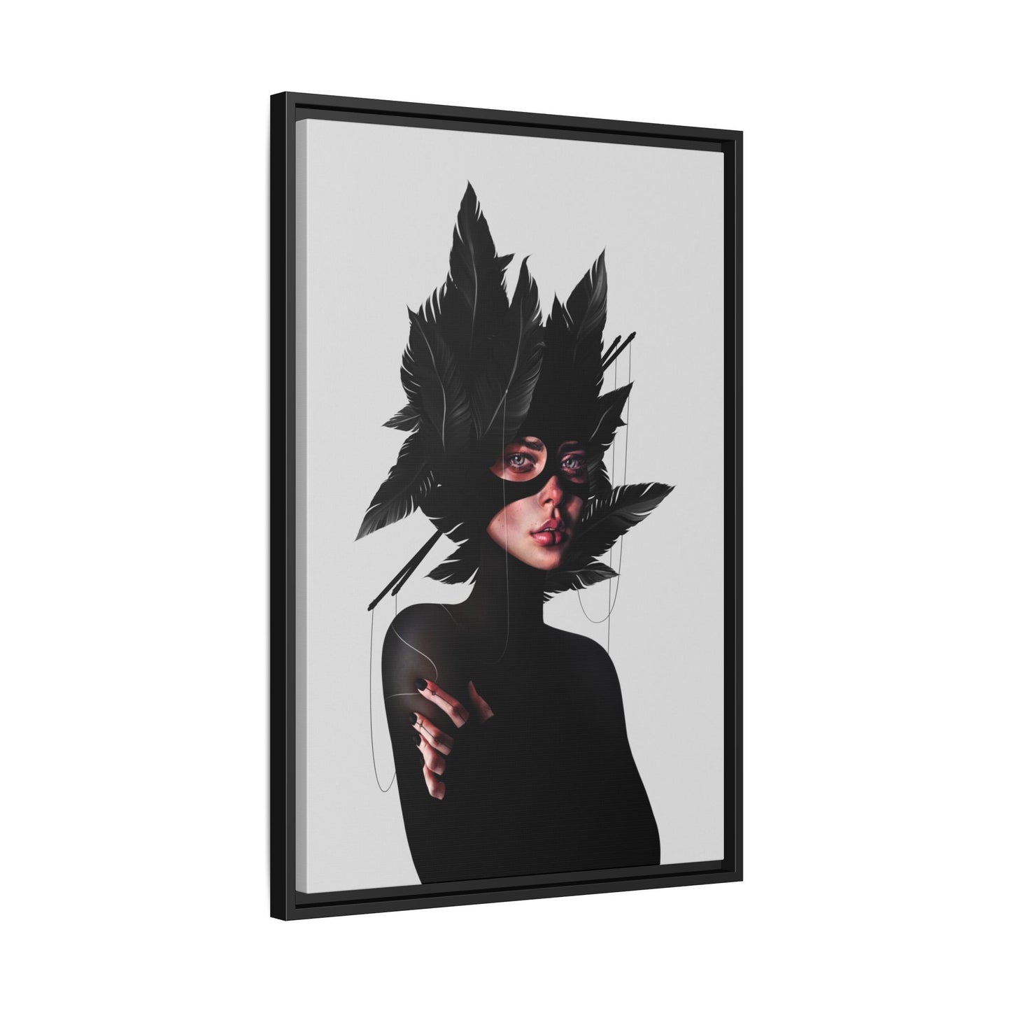 Framed Canvas - Connections