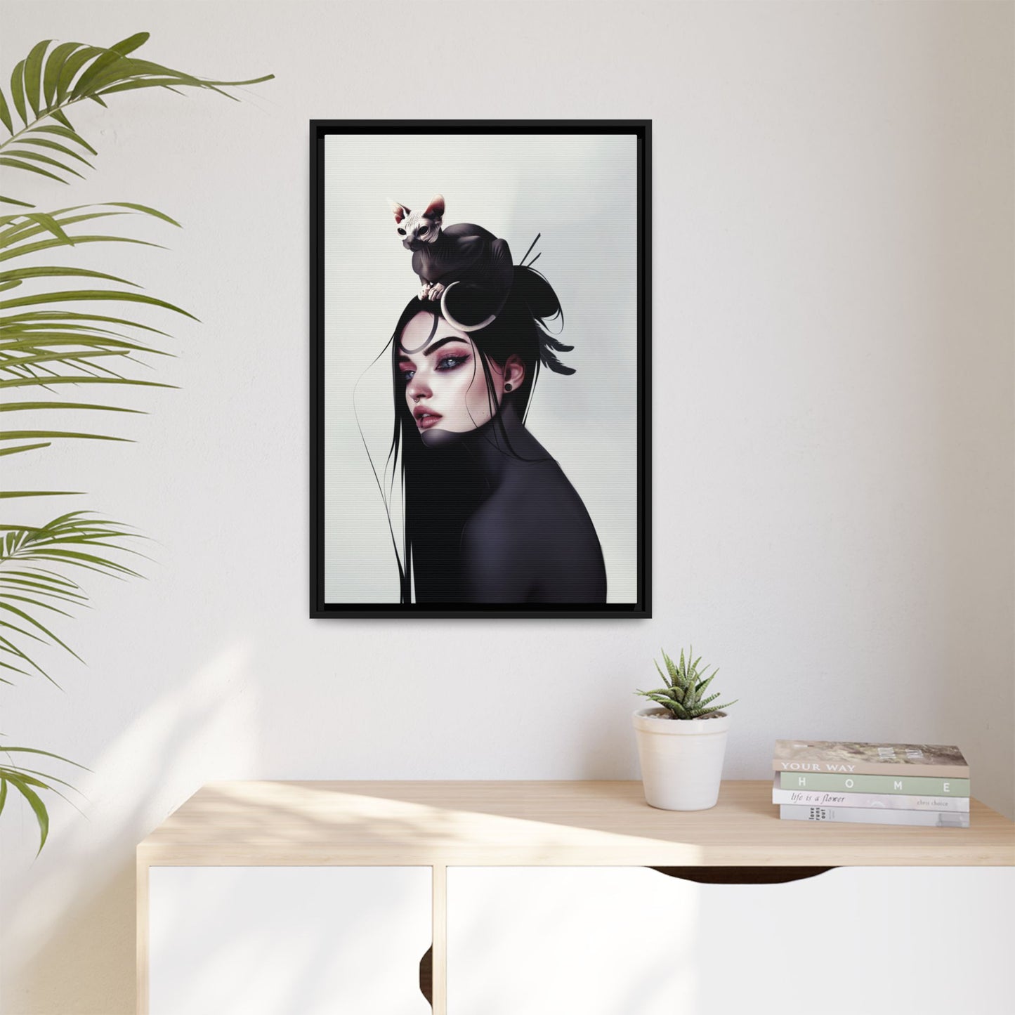 Framed Canvas - The Crown