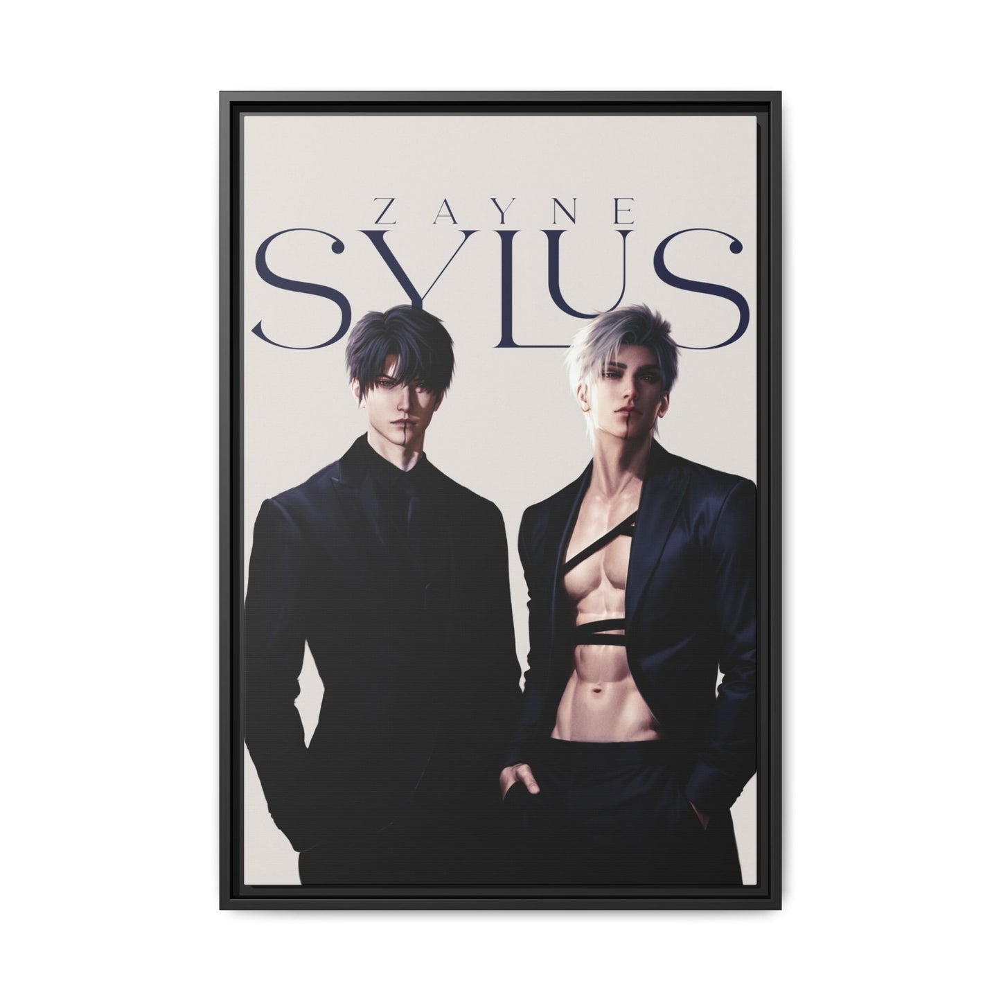Framed Canvas - Zayne & Sylus