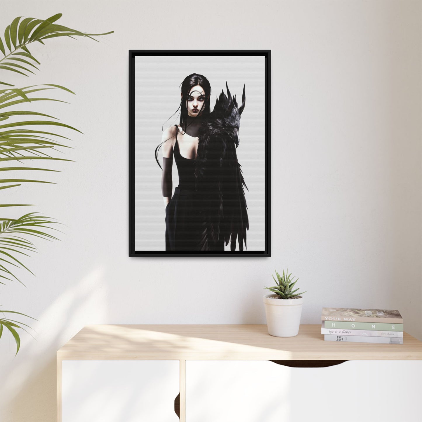Framed Cancas - Devils Coat