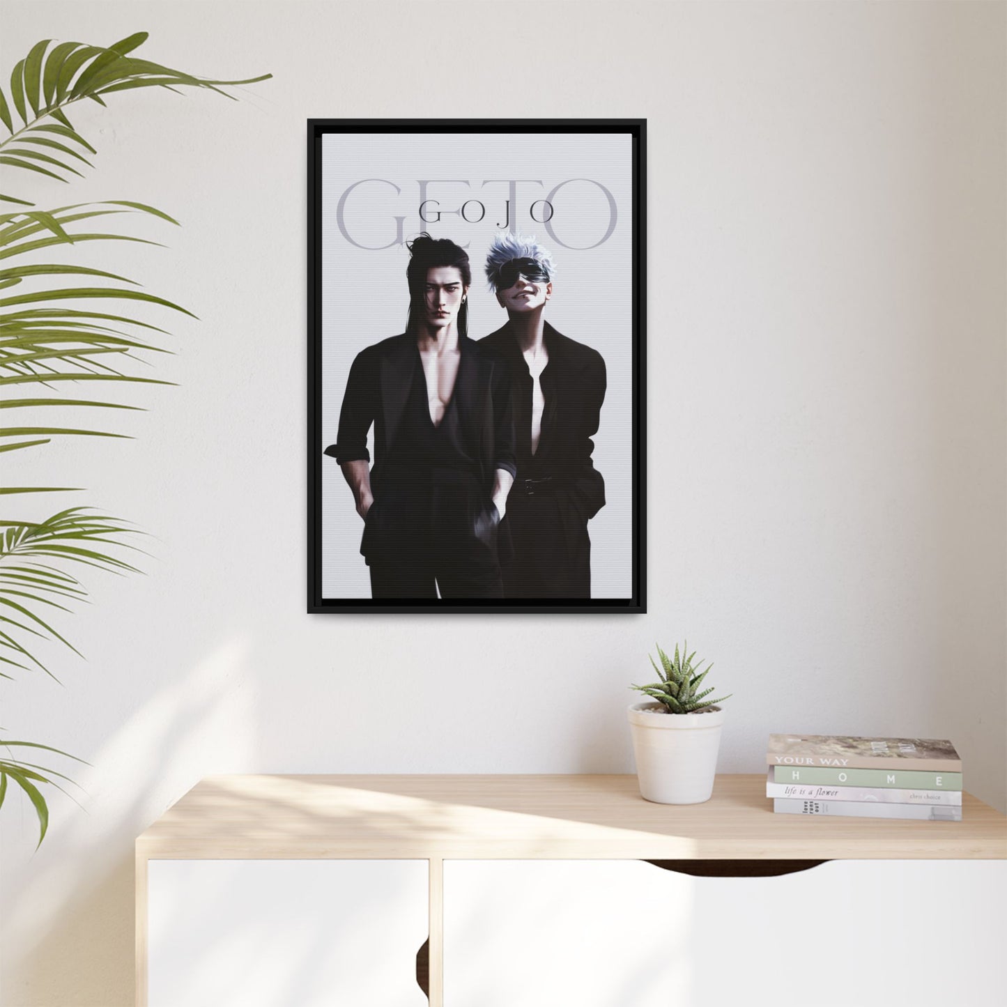 Framed Canvas - Geto & Gojo