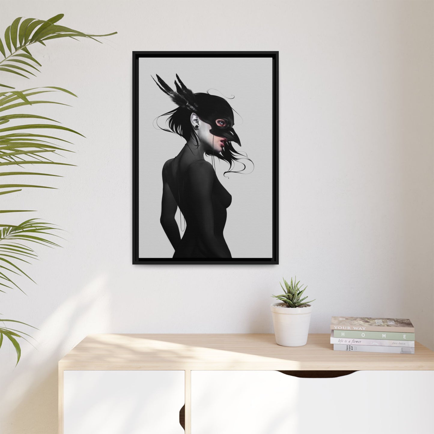 Framed Canvas - Through My Eyes I