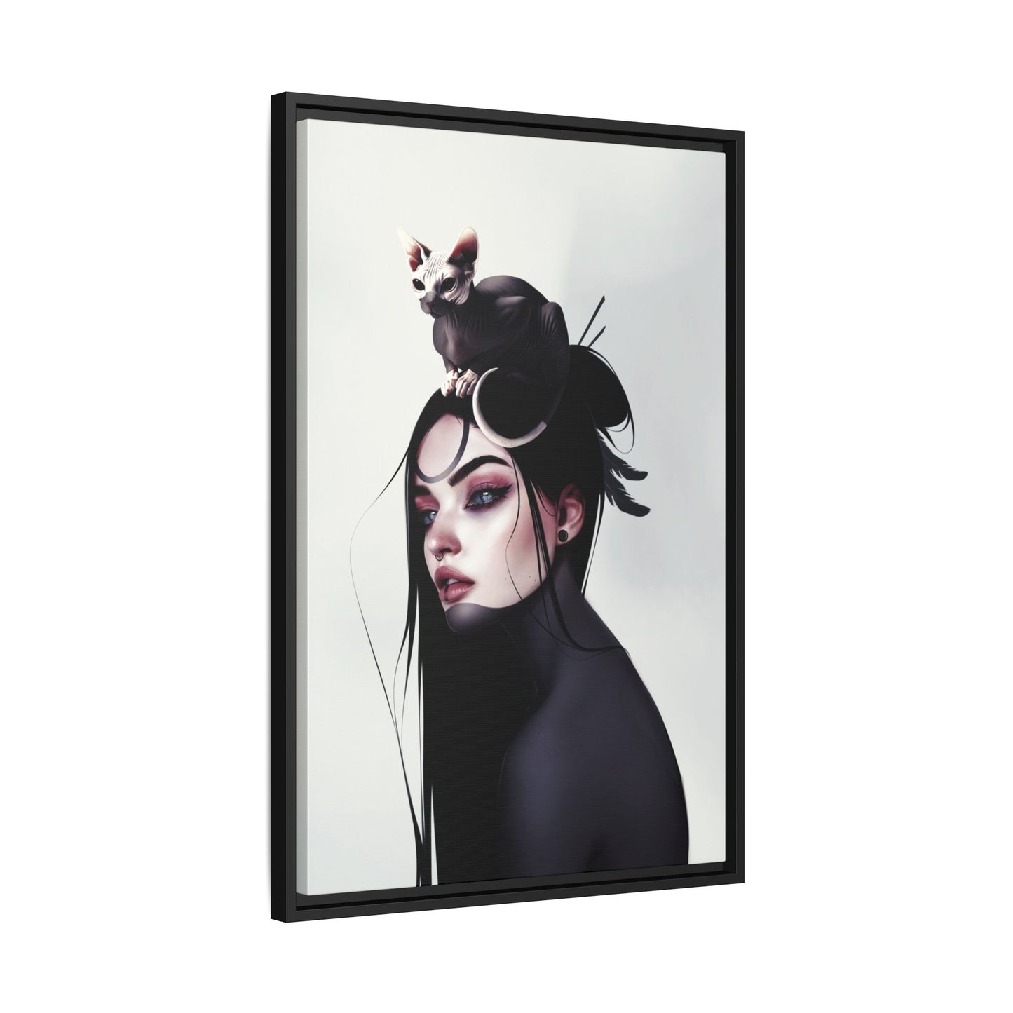 Framed Canvas - The Crown