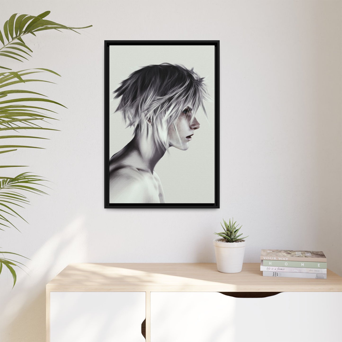 Framed Canvas - Cloud Strife