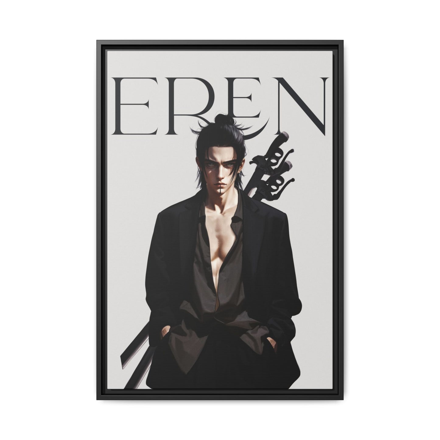 Framed Canvas - Eren Yeager