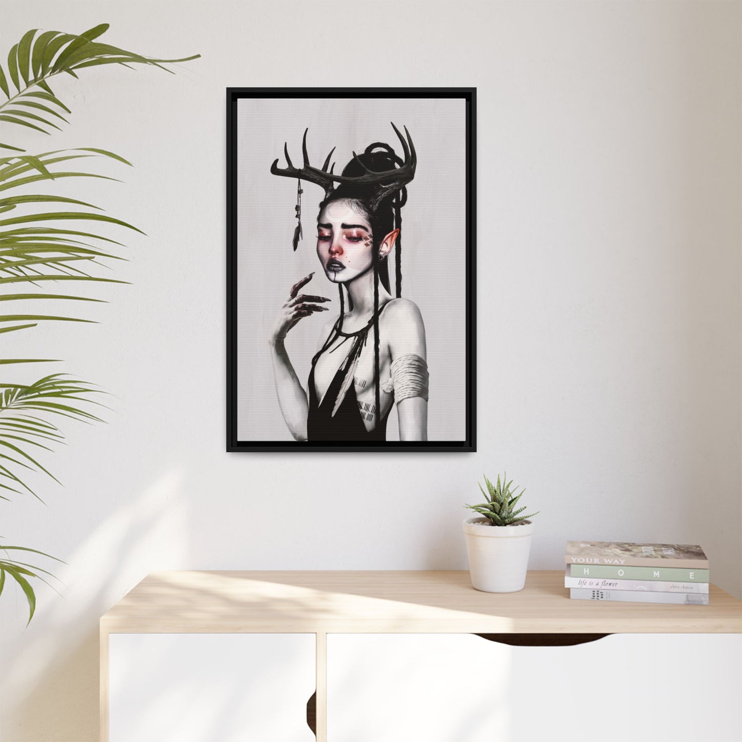 Framed Canvas - Mara