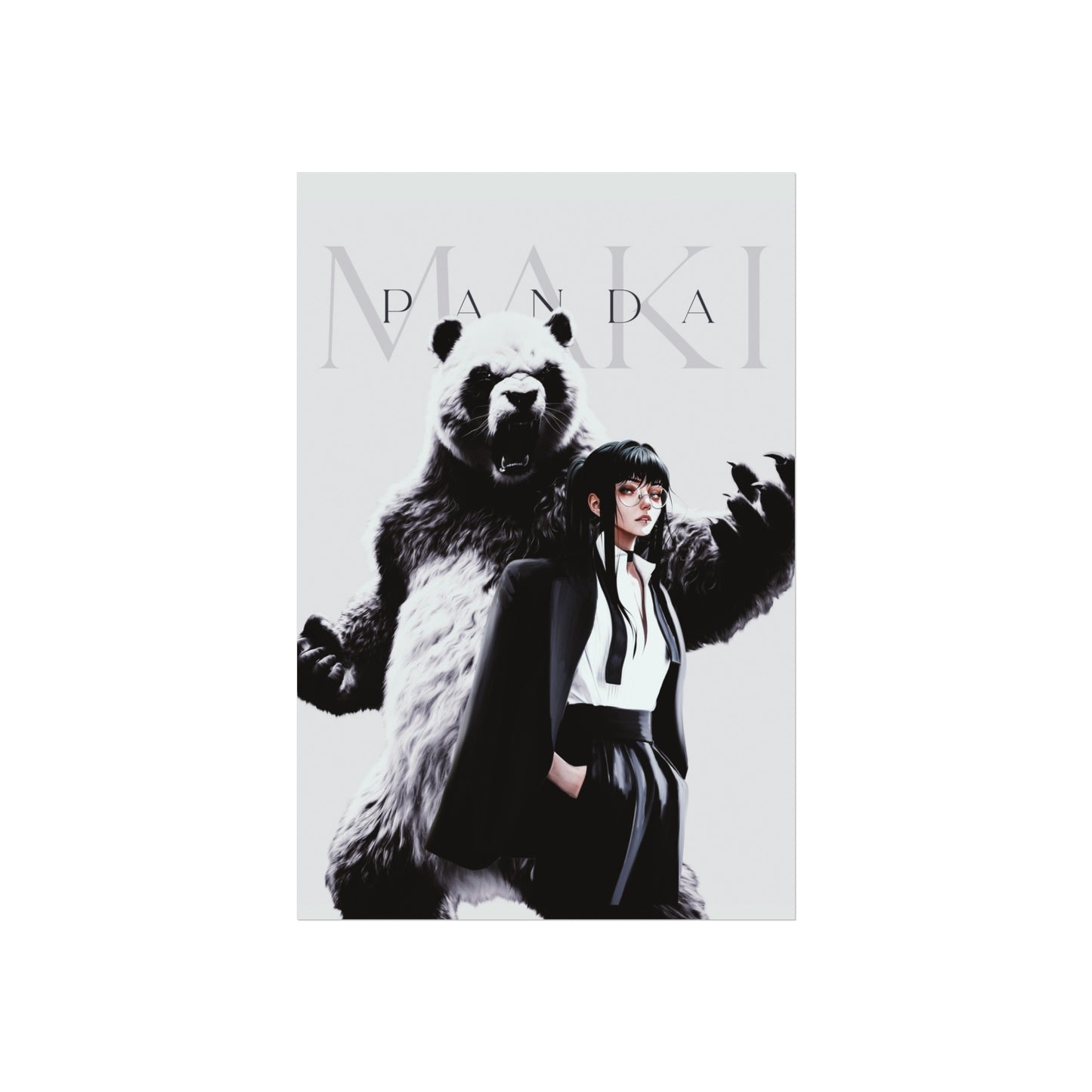 Fine Art Print - Maki & Panda