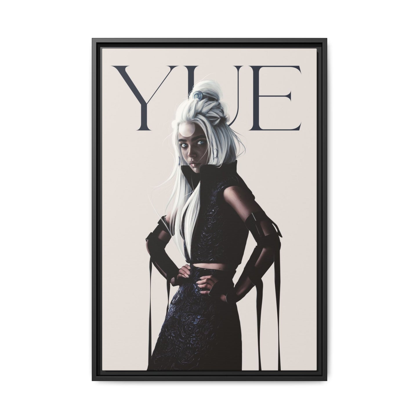 Framed Canvas - Yue