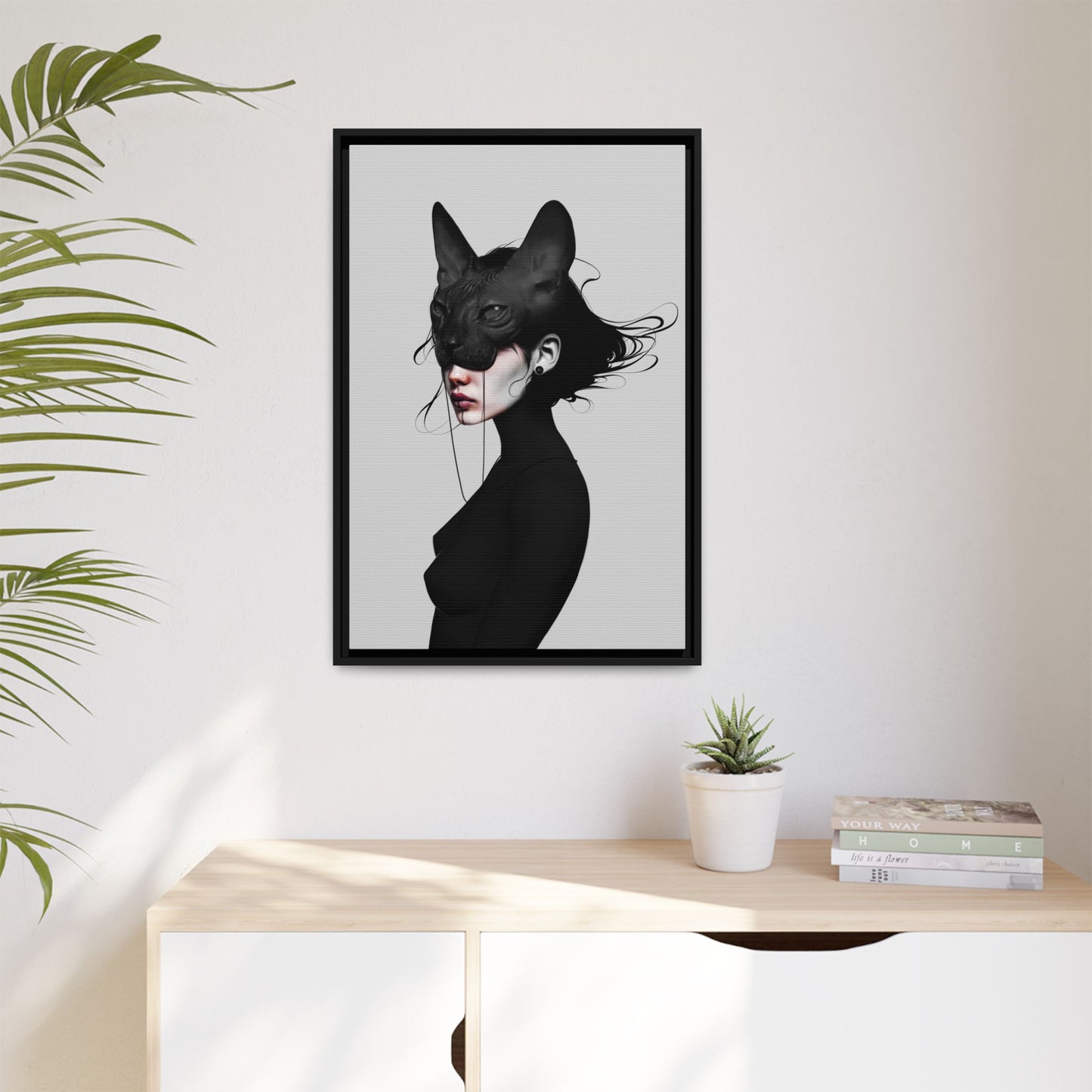 Framed Canvas - Through My Eyes II