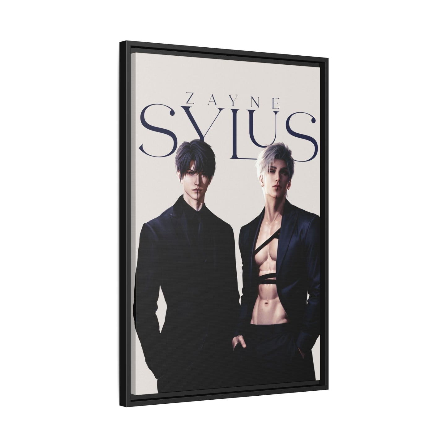 Framed Canvas - Zayne & Sylus
