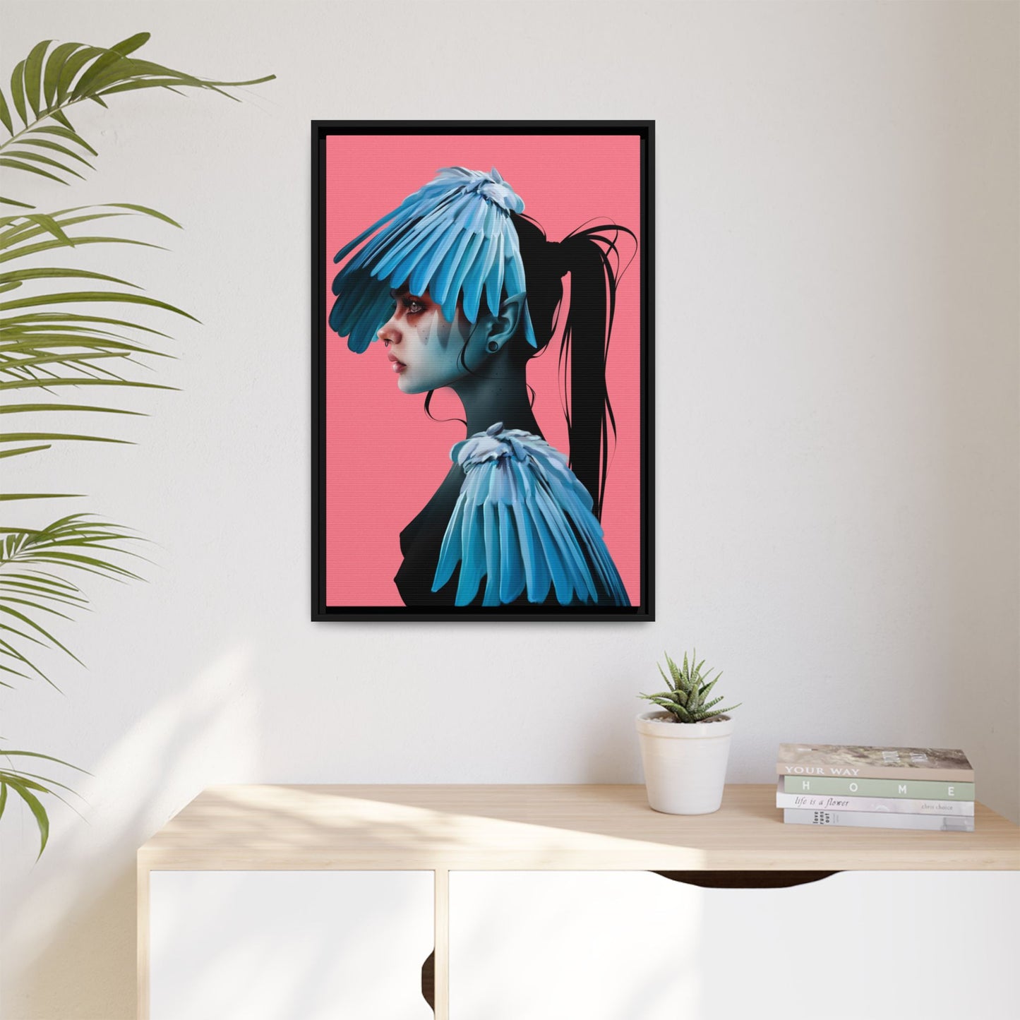 Framed Canvas - Harpies