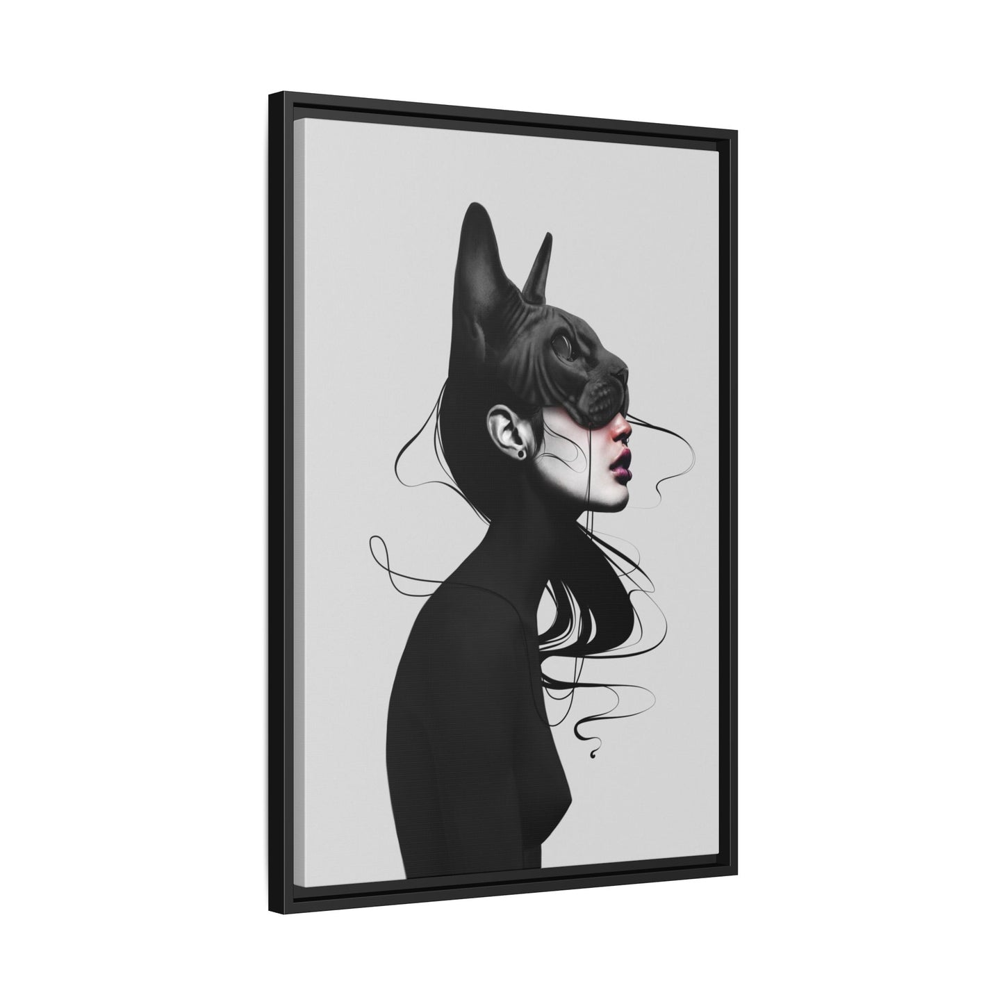 Framed Canvas - Through My Eyes IV