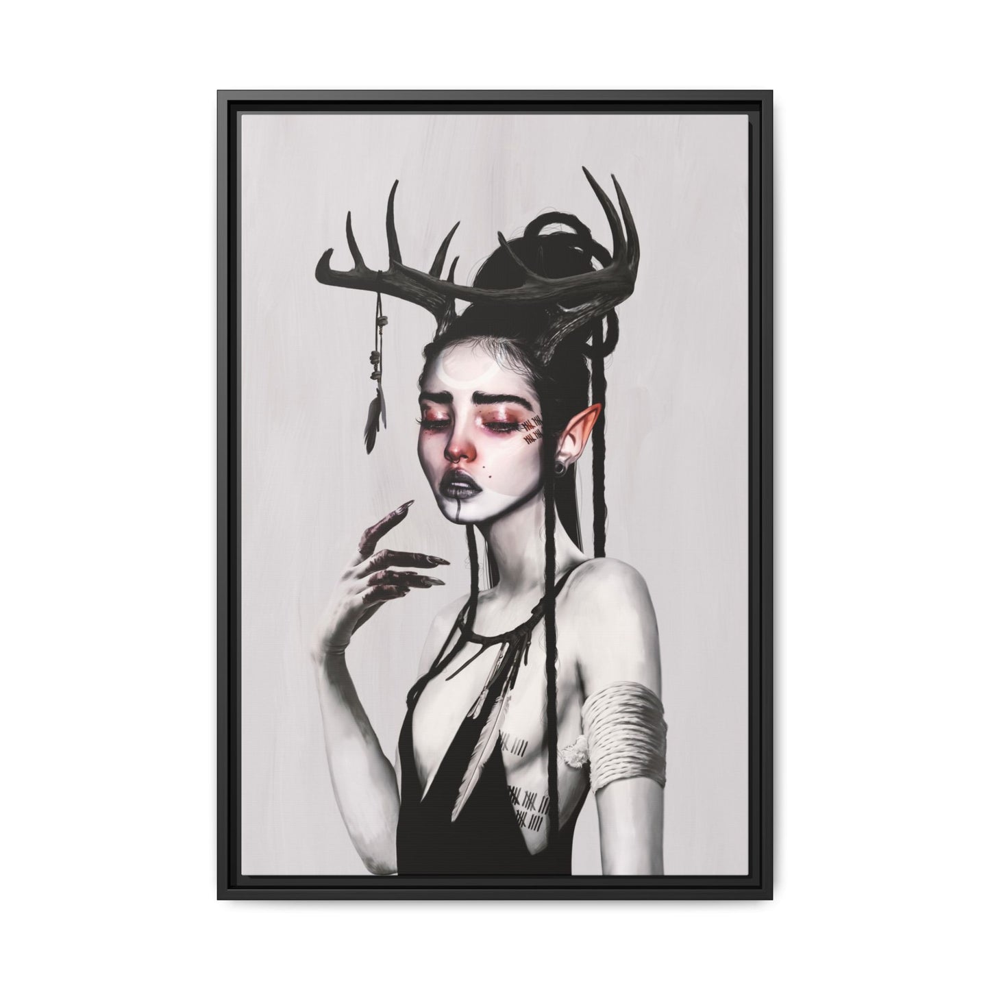 Framed Canvas - Mara