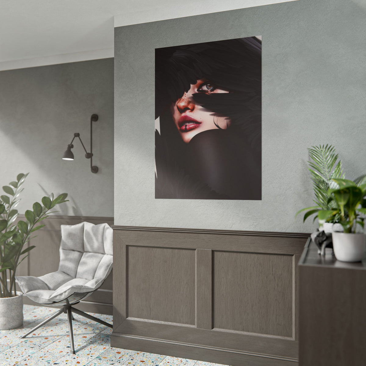 Dancing with Shadows - Art Print