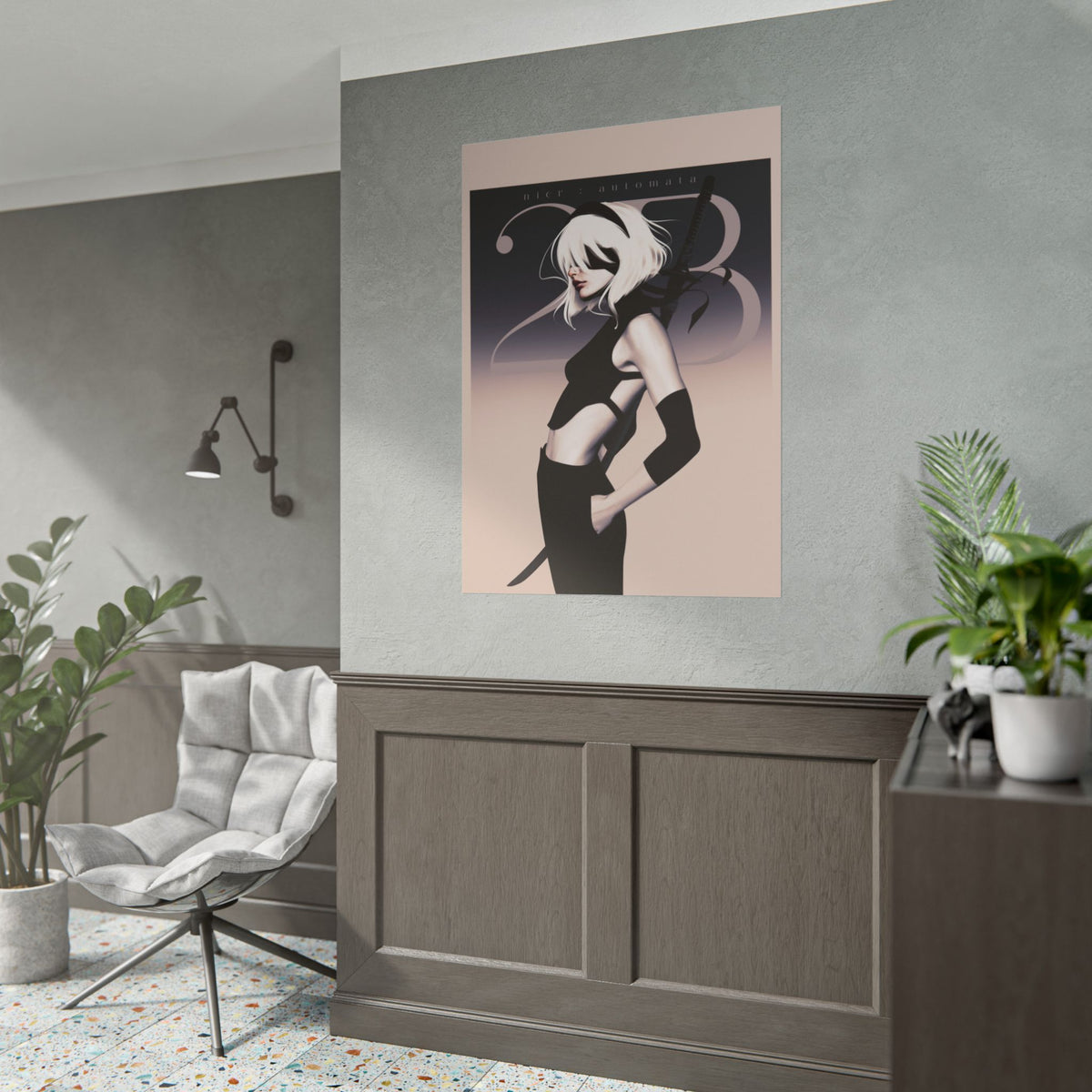 2B - Art Print