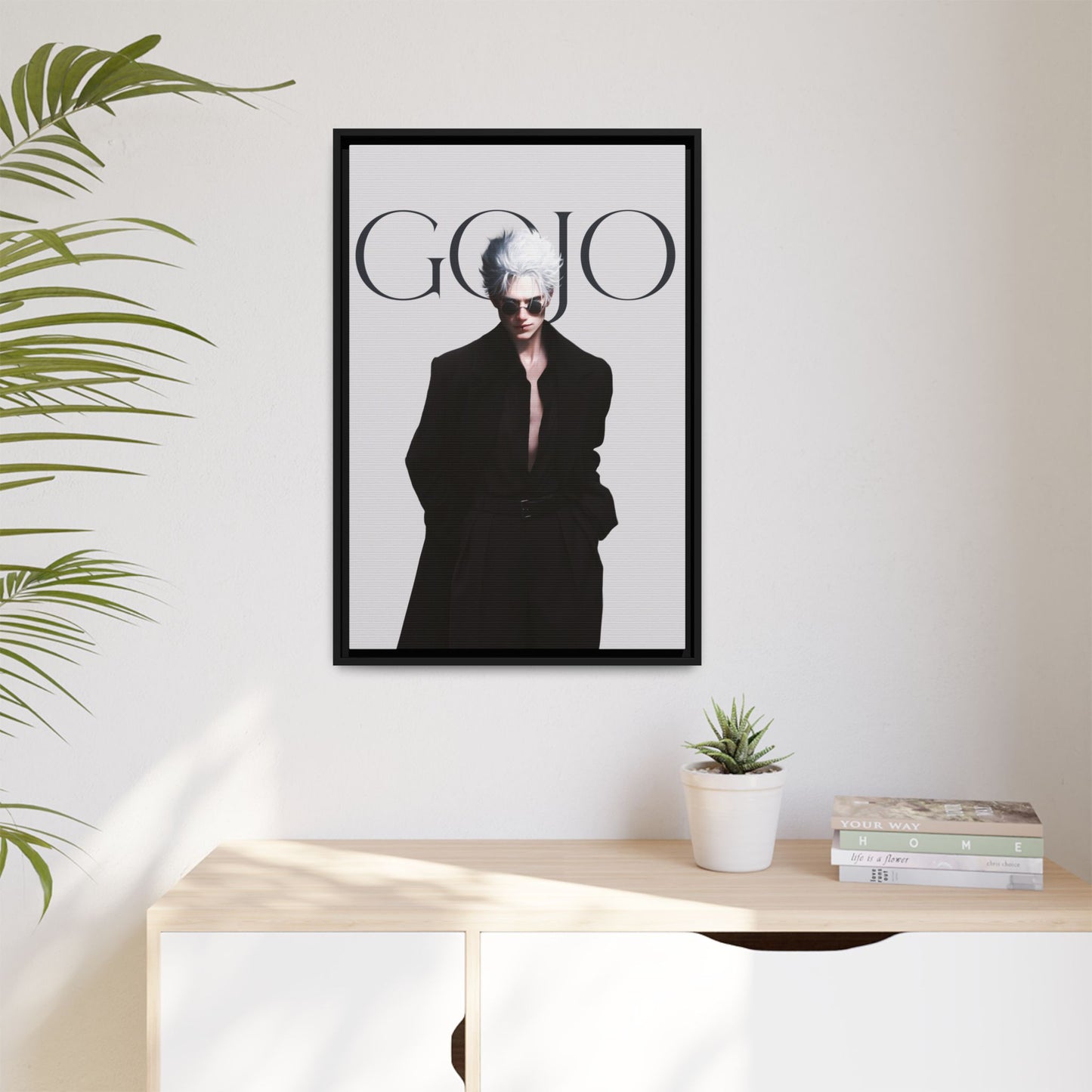Framed Canvas - Gojo