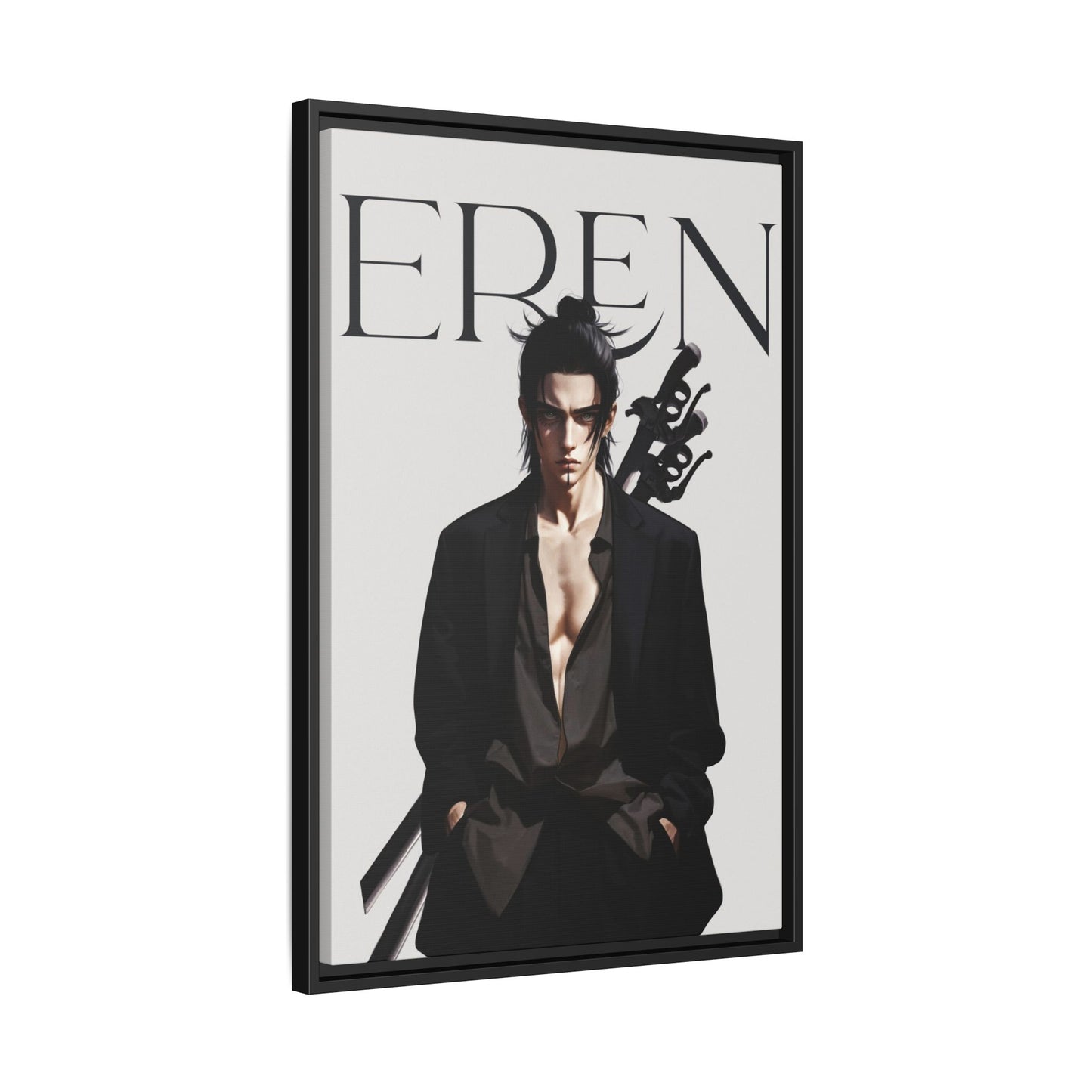 Framed Canvas - Eren Yeager