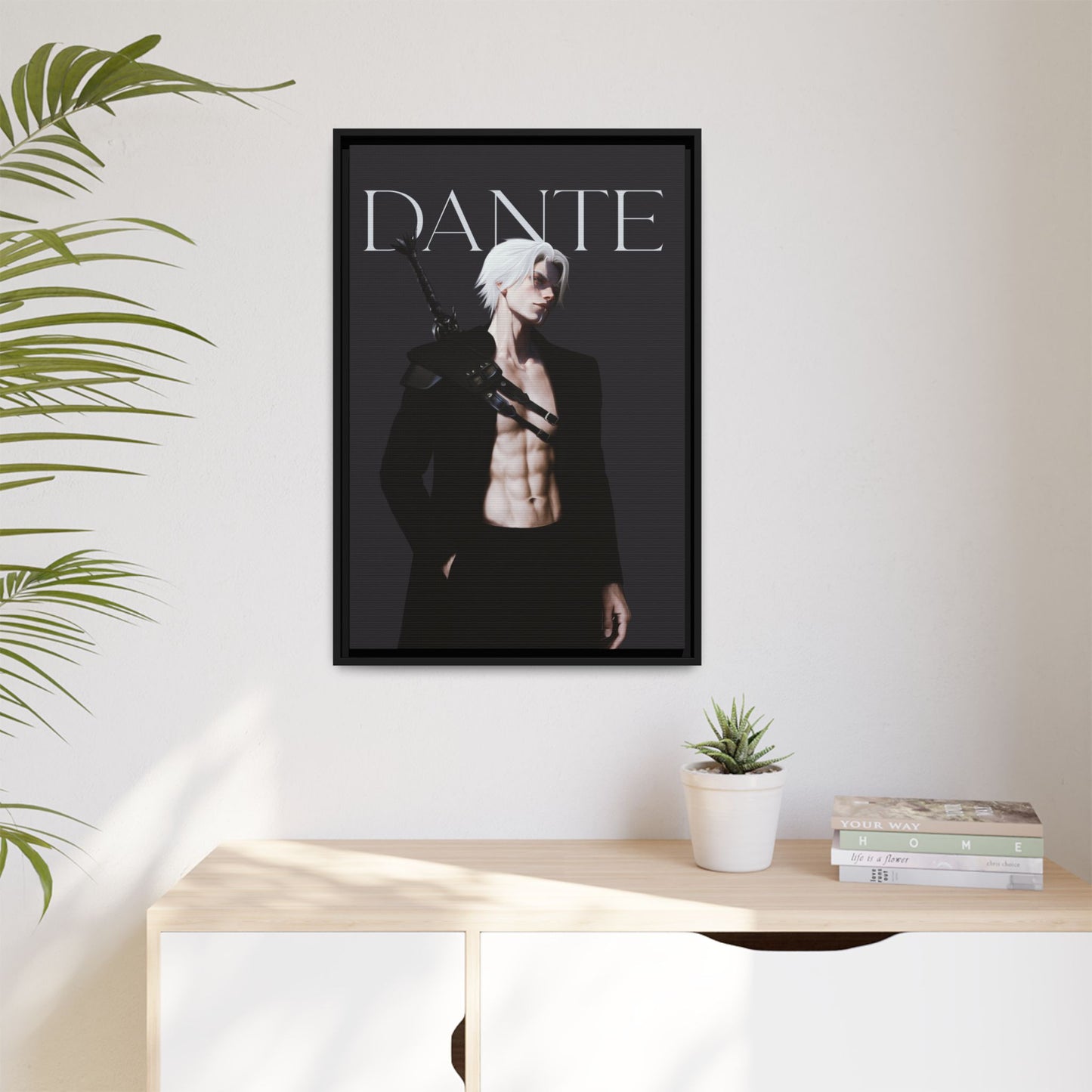 Framed Canvas - Dante