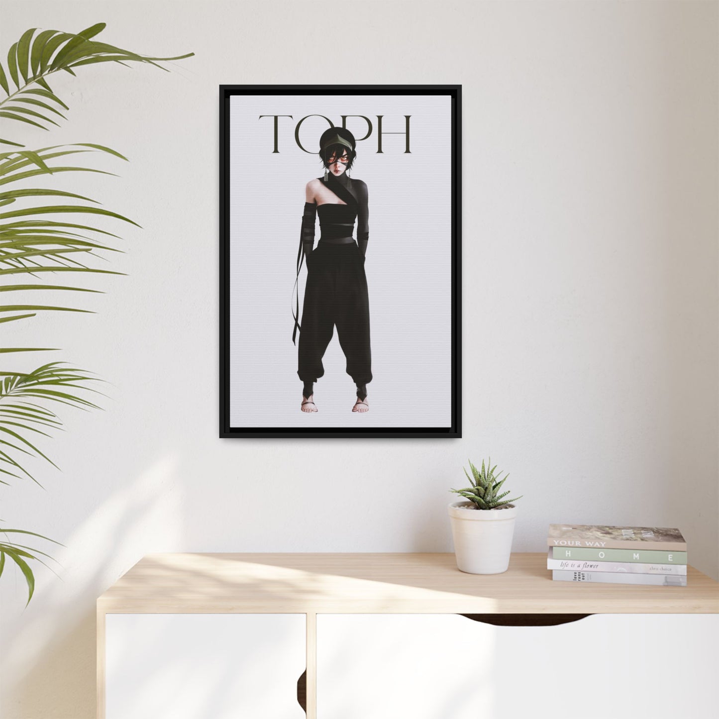 Framed Canvas - Toph
