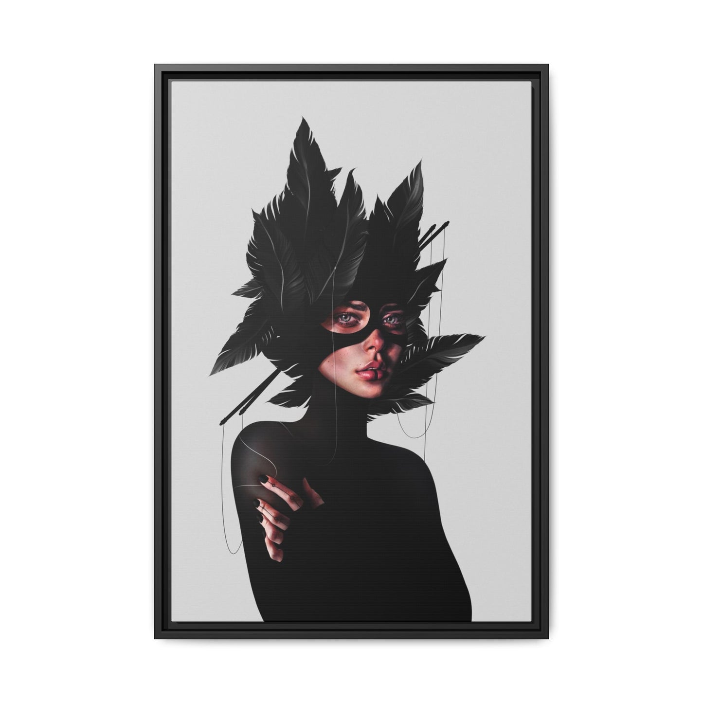 Framed Canvas - Connections