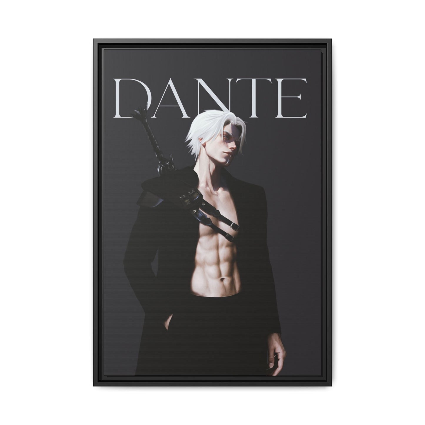 Framed Canvas - Dante
