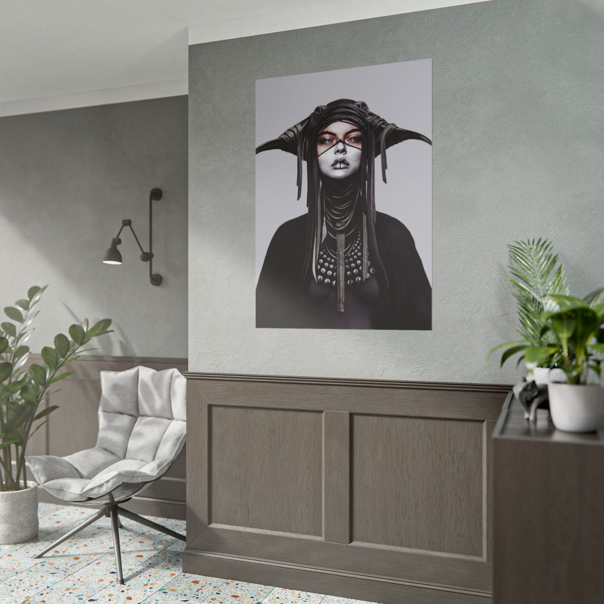 The Moirai - Atropos - Art Print