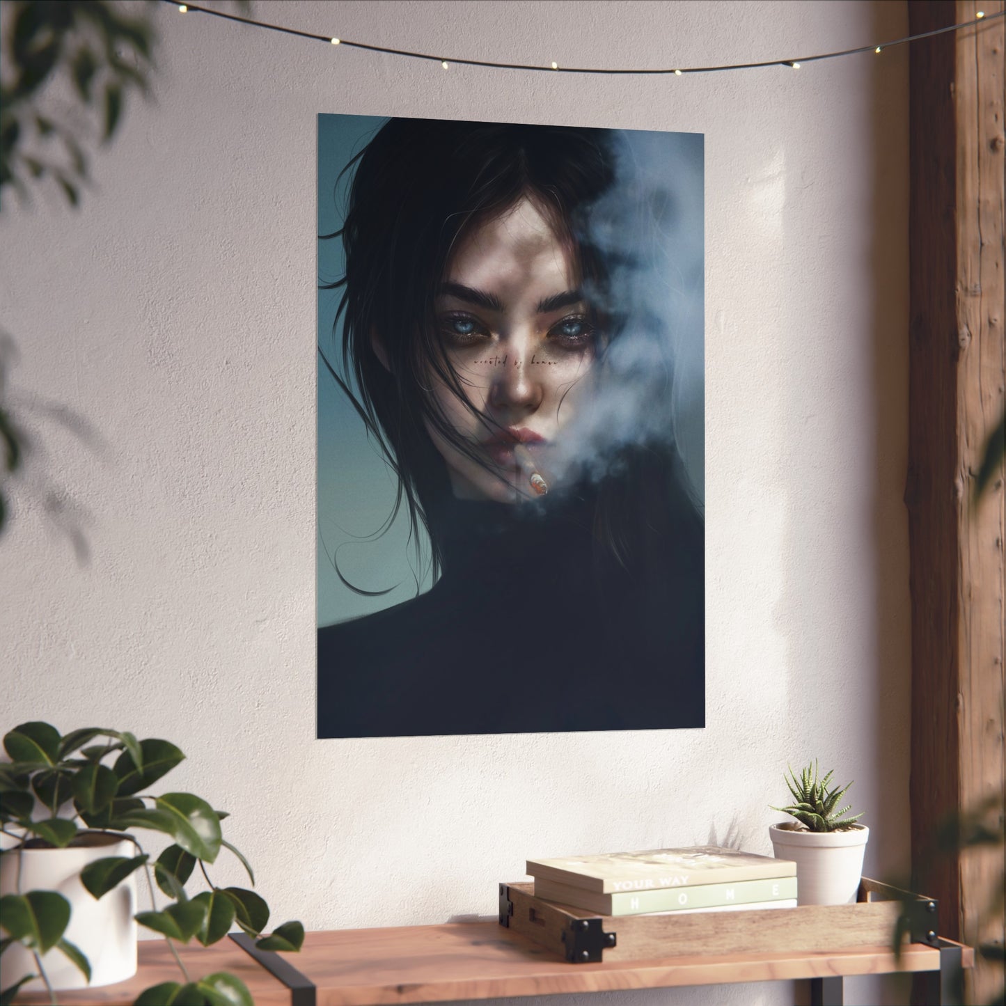 Fine Art Print - Created By Human