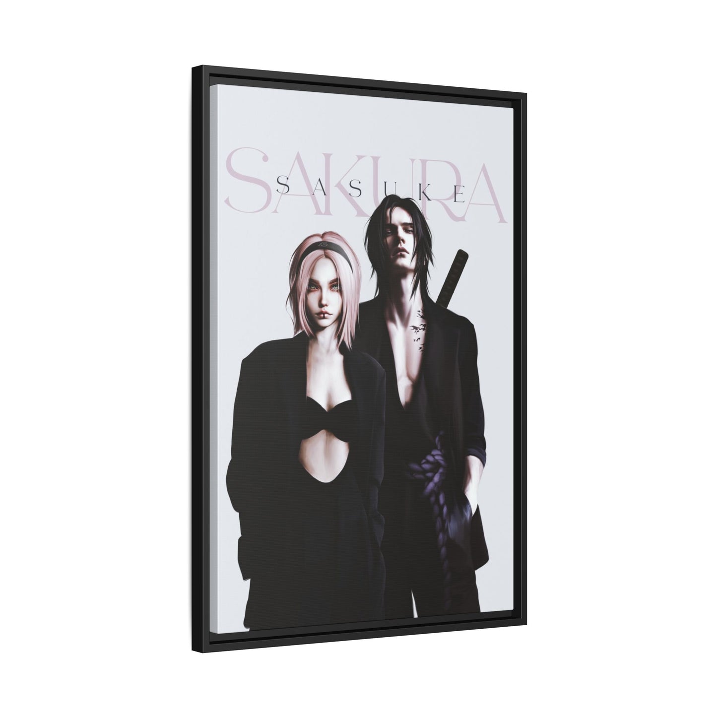 Framed Canvas - Sakura & Sasuke