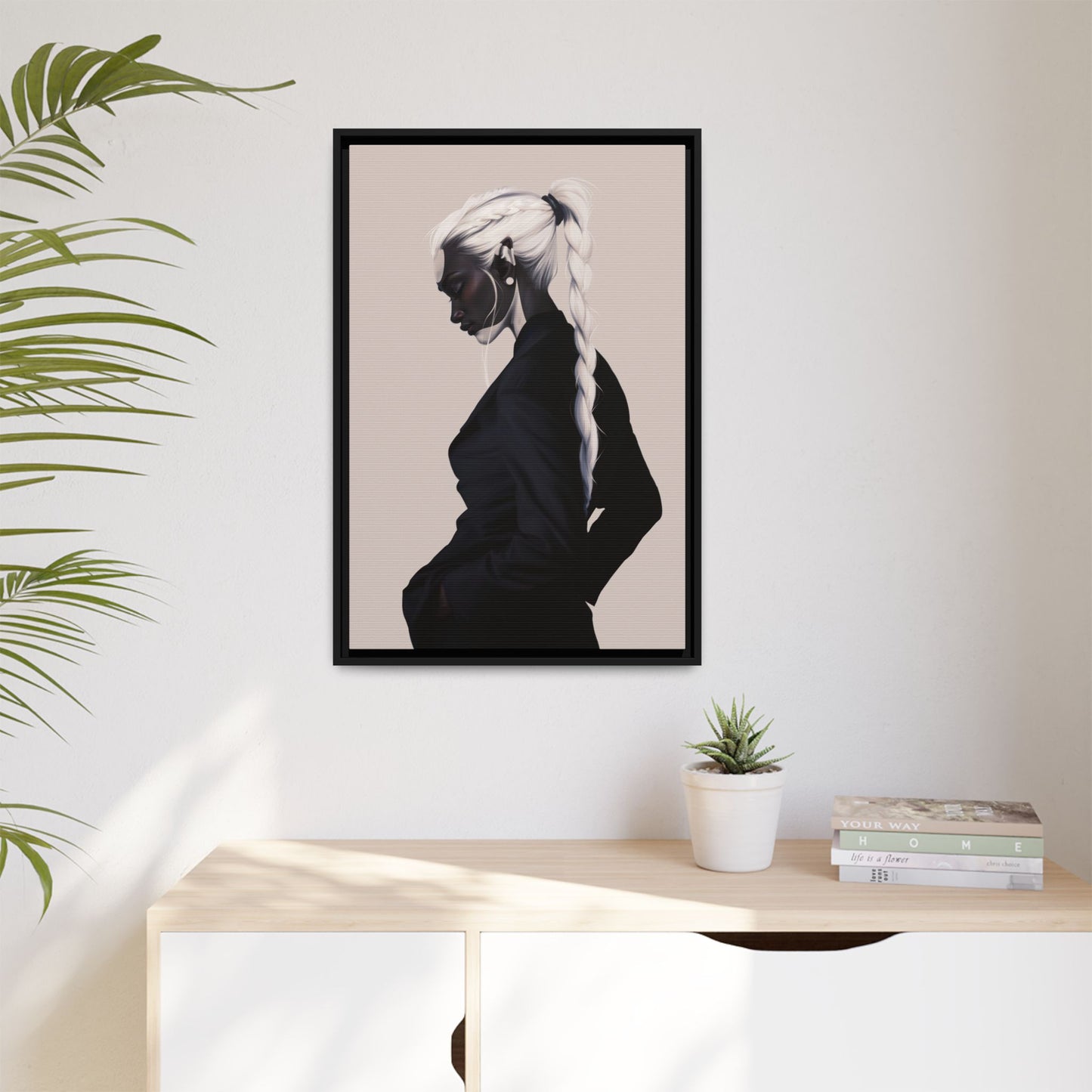 Framed Canvas - Oreo