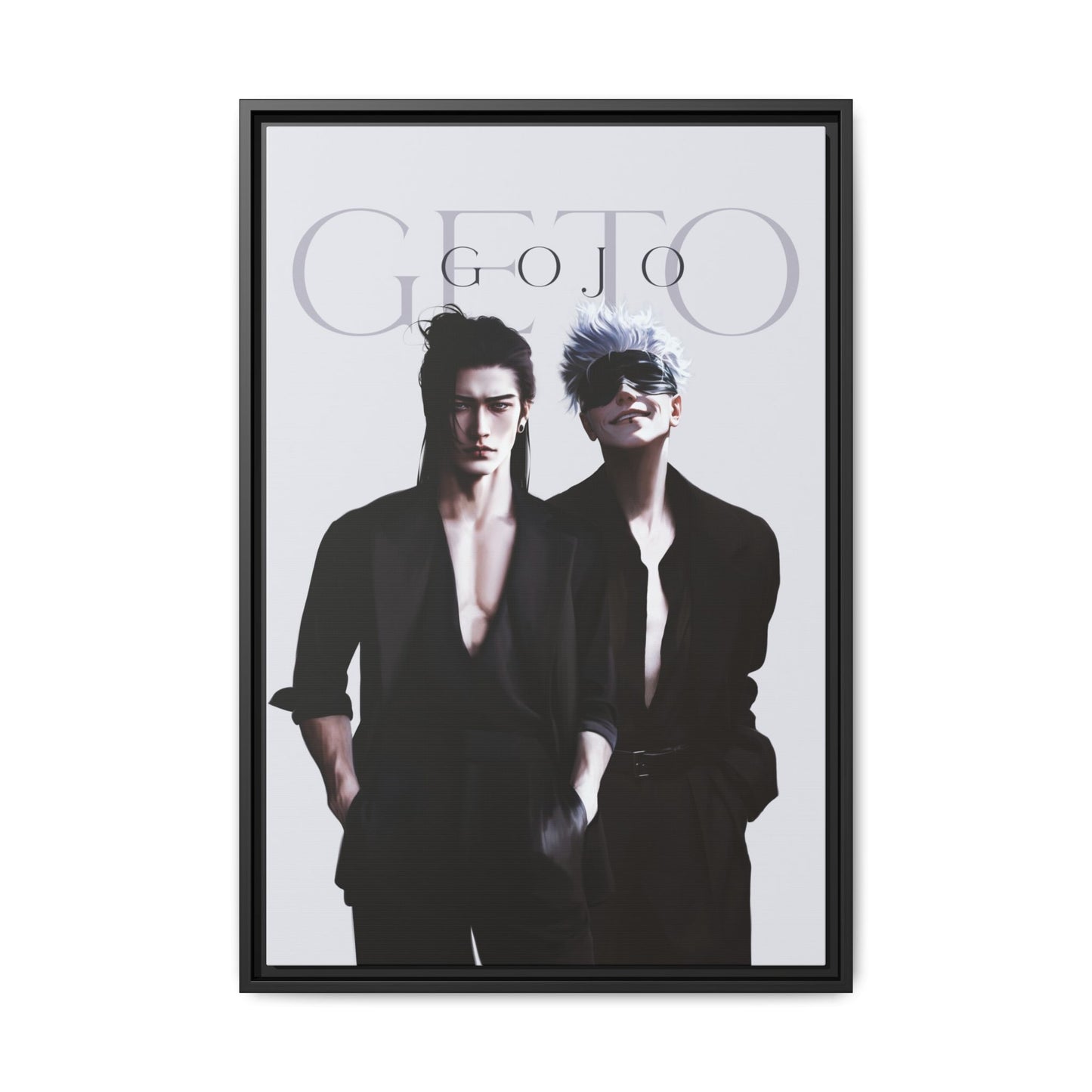 Framed Canvas - Geto & Gojo