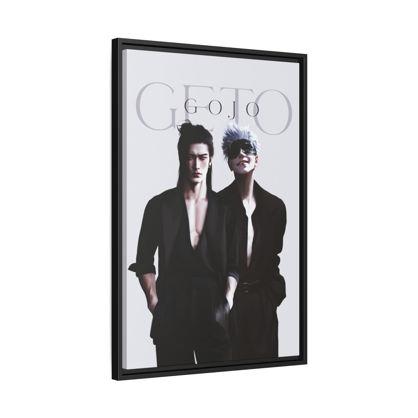 Framed Canvas - Geto & Gojo