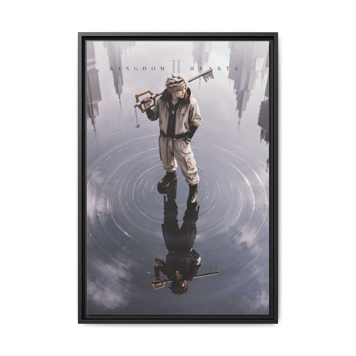 Framed Canvas - Roxas - Kingdom Hearts