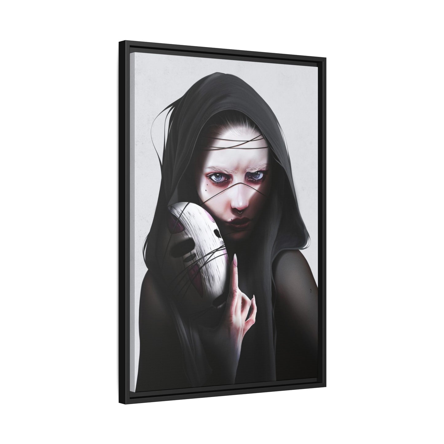 Framed Canvas - The Face Of NoFace