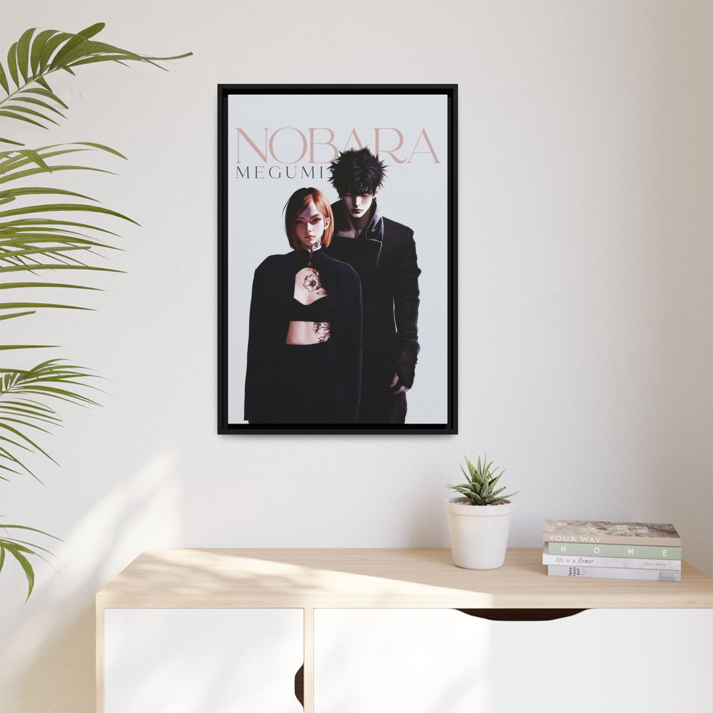 Framed Canvas - Nobara & Megumi