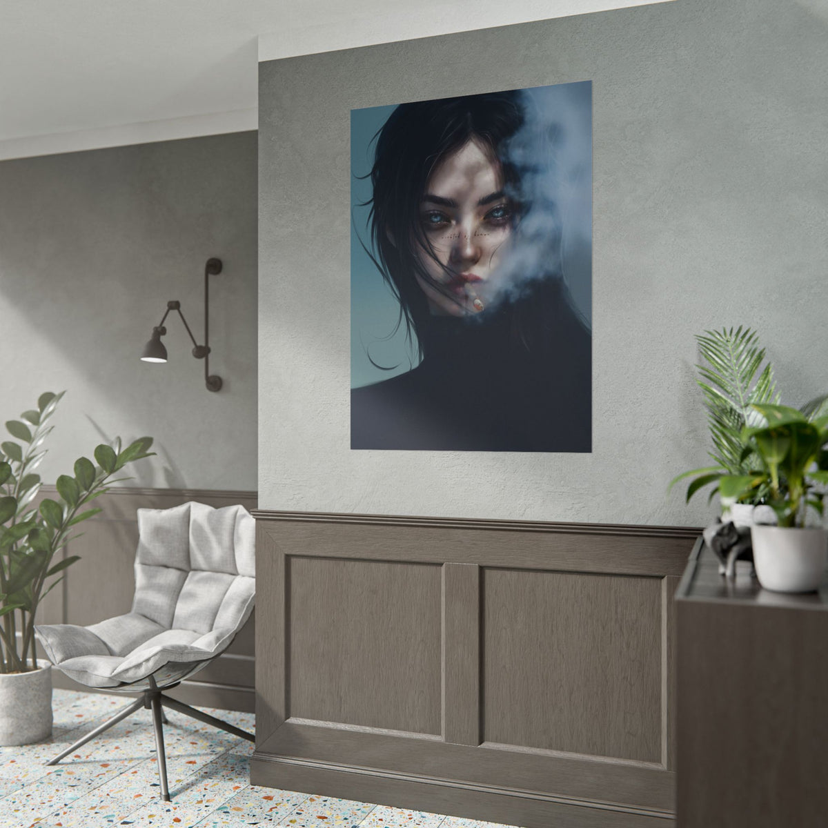 Created by Human - Art Print