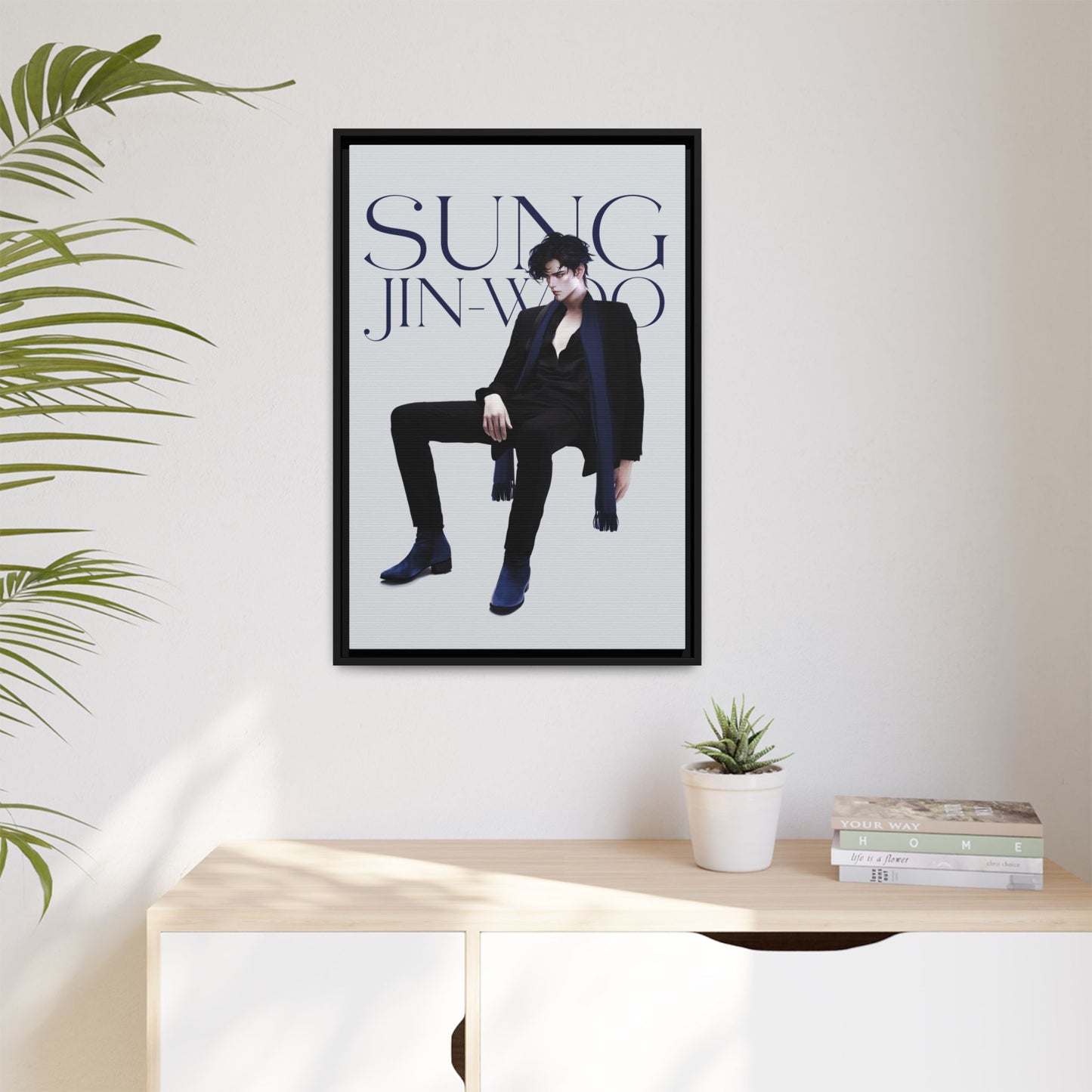 Framed Canvas - Sung Jin-Woo