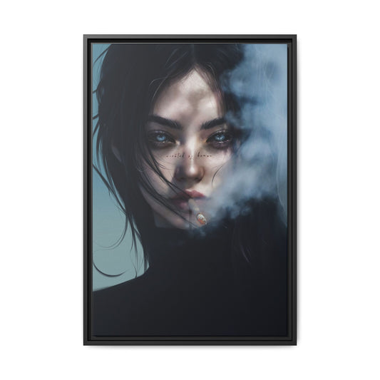 Framed Canvas - Created By Human