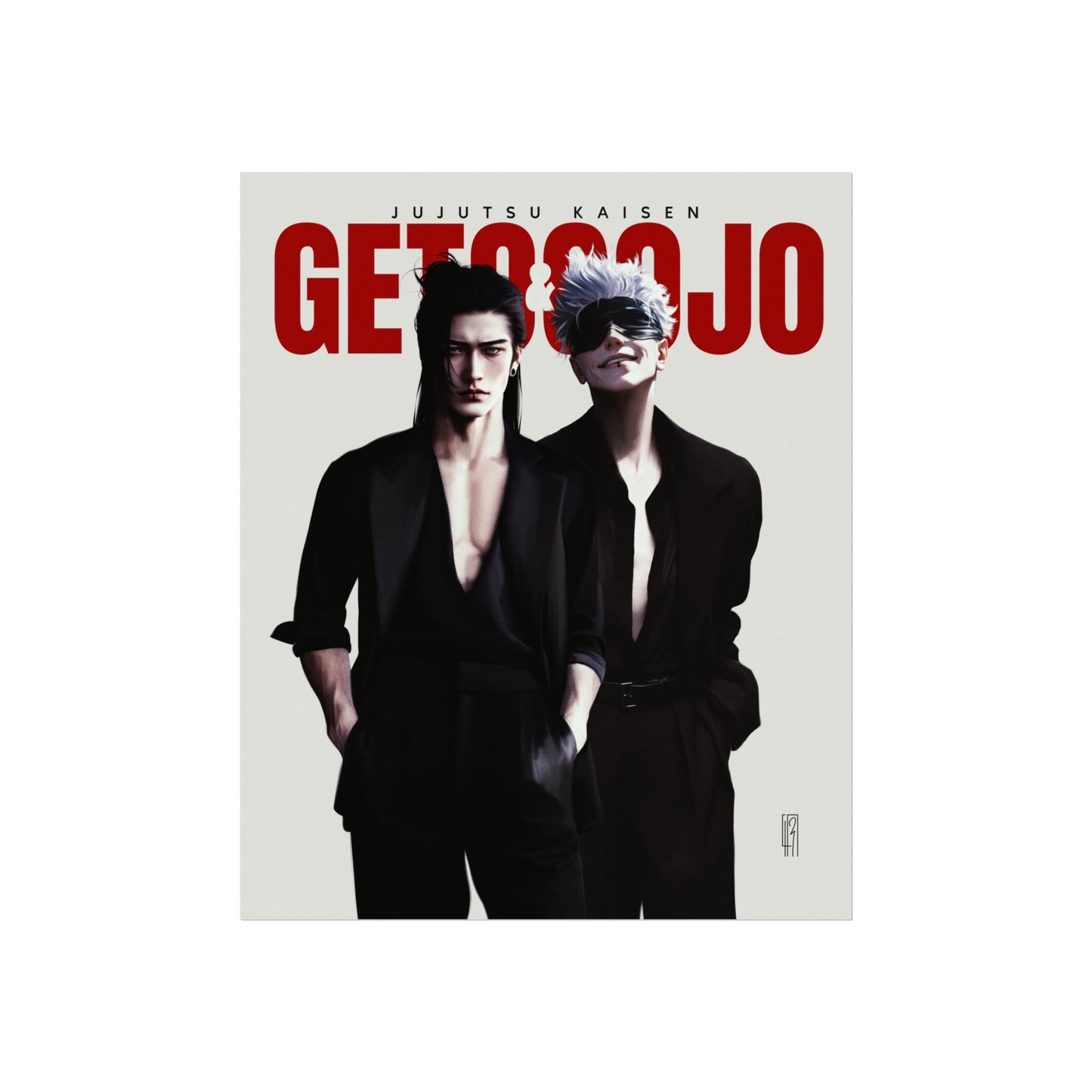 Fine Art Print - Geto & Gojo II