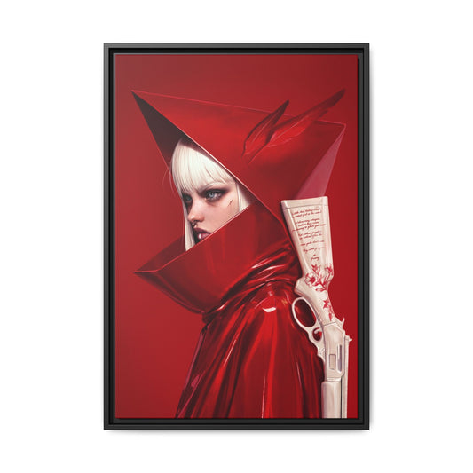 Framed Canvas - Red Hunter