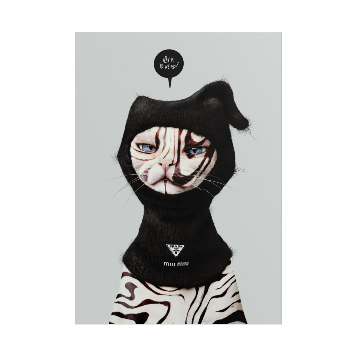 WhY U sO WeiRd - Art Print