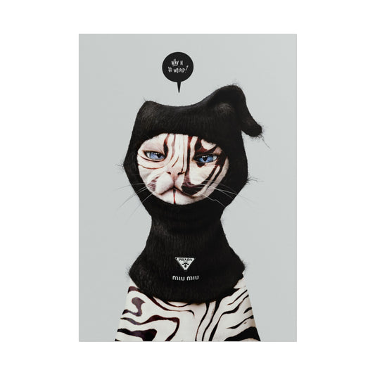WhY U sO WeiRd - Art Print